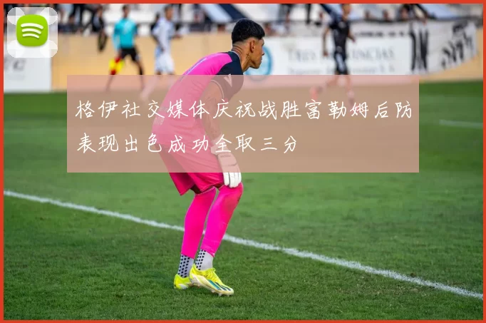 格伊社交媒体庆祝战胜富勒姆后防表现出色成功全取三分